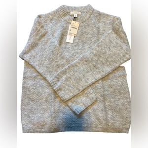 Treasure & Bond Gray Light Heather Sweater